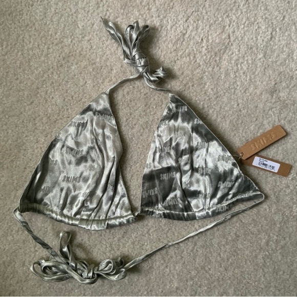 SKIMS-  Jacquard Collection Triangle Bralette - Picture 3 of 7